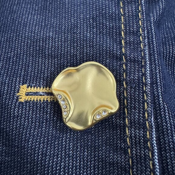 Commense Metal Button Fitted Tailored Jacket NWT missing 1 button, Size M - Picture 11 of 17